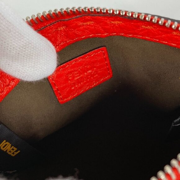 FENDI 8N0115 Selleria Mini pouch coin purse Coin Compartment Wallet Pouch - Picture 8 of 16